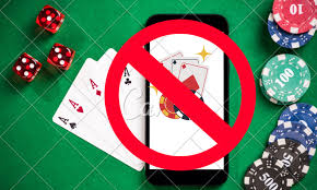 India betting apps ban mobile screen illustration